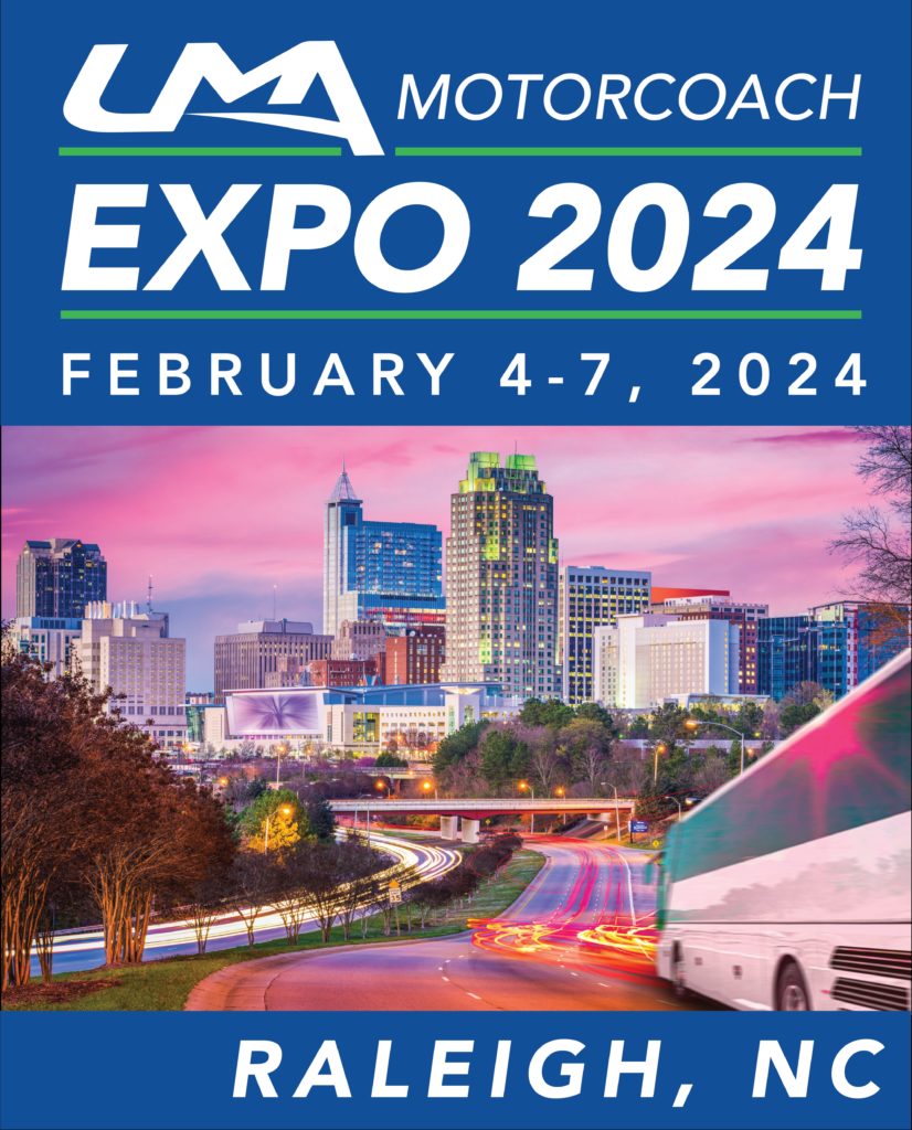 EXPO LOGO Raleigh 202405 2024 UMA Motorcoach EXPO